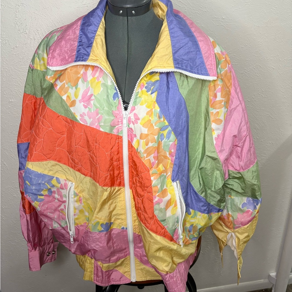Giacca Multicolor Bomber Jacket - image 1